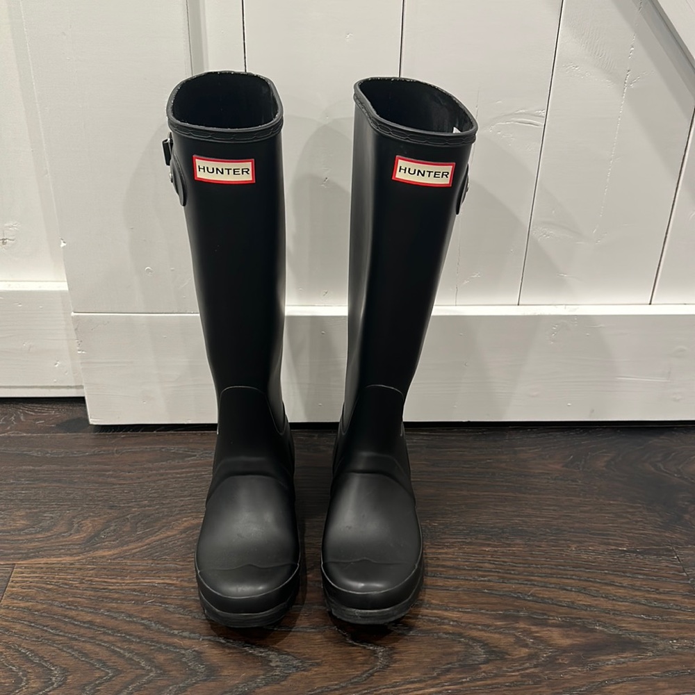 Hunter rain boots